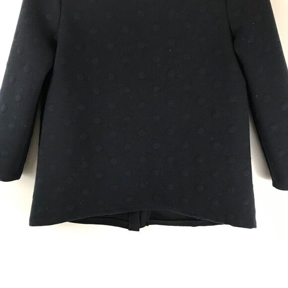 W5 ¾ sleeve navy blue polka dot sweater - Picture 6 of 10